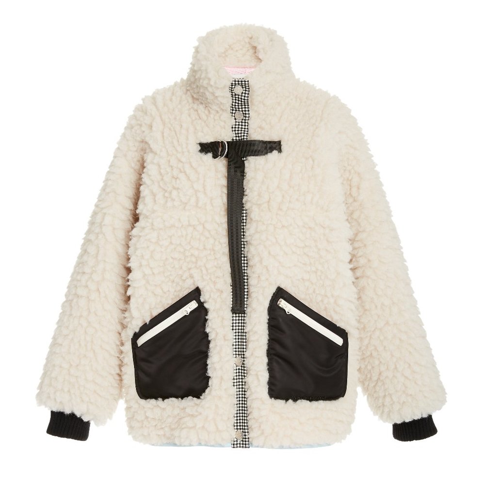 SANDY LIANG Seven Sherpa Fleece Jacket